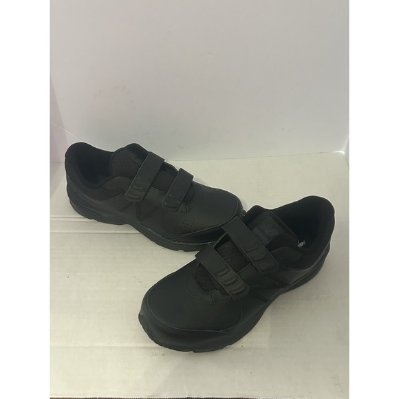 New Balance Other - New Balance 411 V2 Sneakers Mens Size 8.5 (4E) Black Leather Comfort Shoes J44